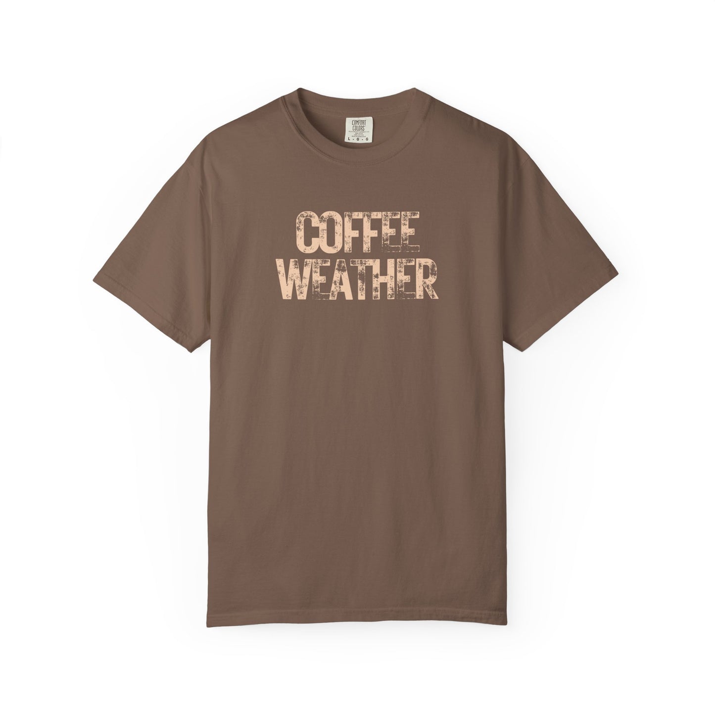 Coffee Weather Unisex Comfort Colors T-Shirt