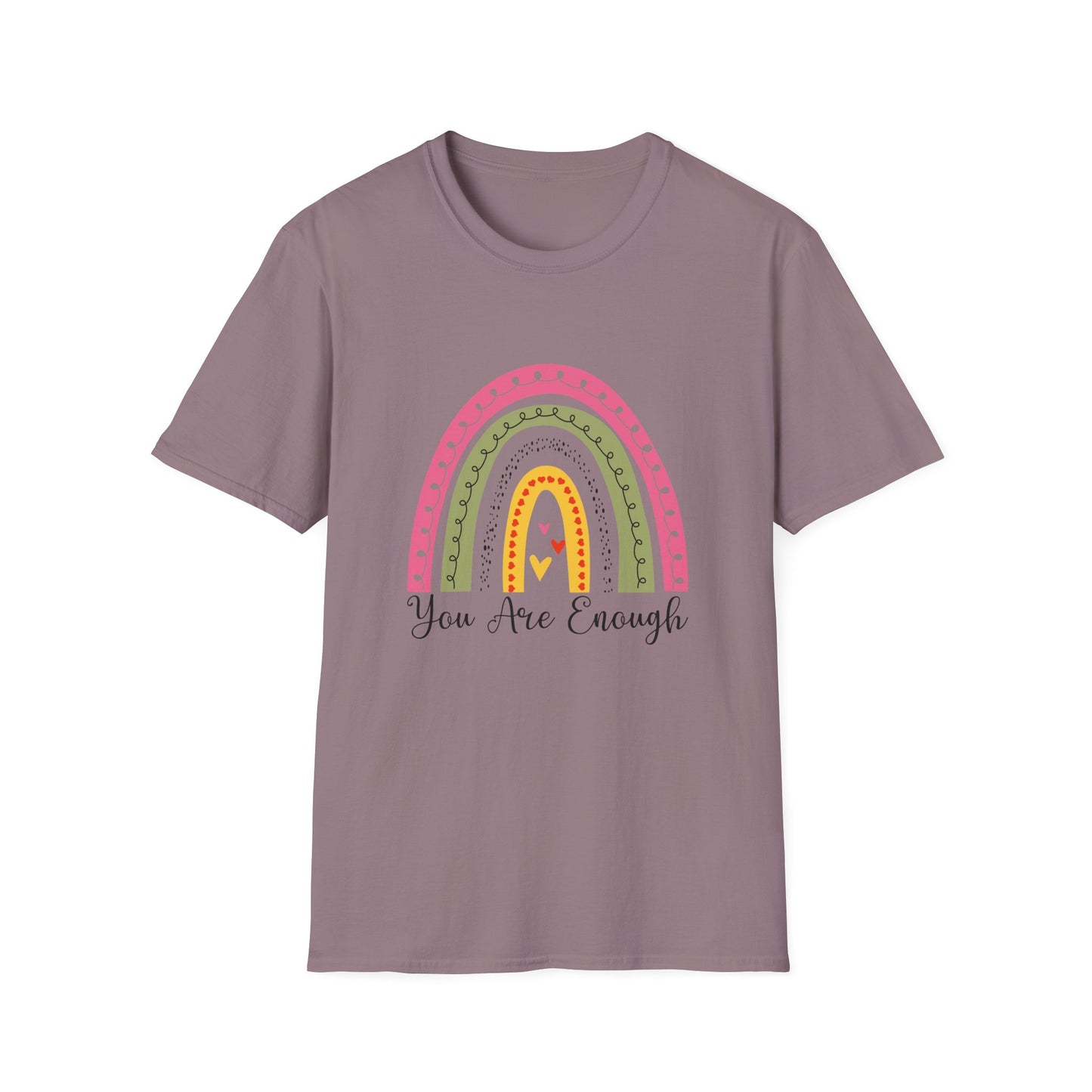 You Are Enough Rainbow T-Shirt