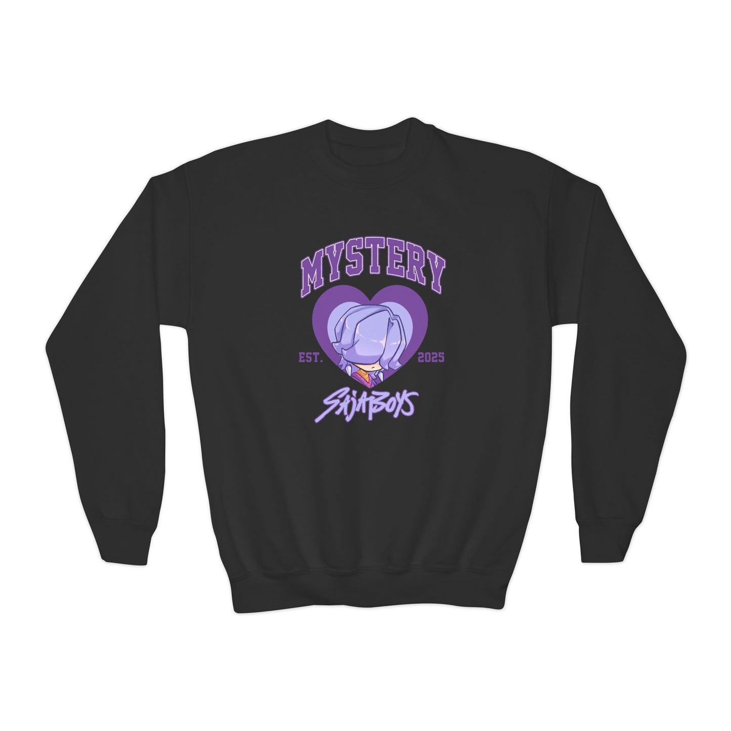 Kpop Mystery Heart Youth Crewneck Sweatshirt