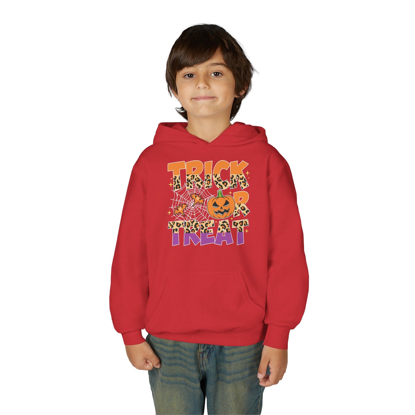 Youth Halloween Trick or Treat Hoodie