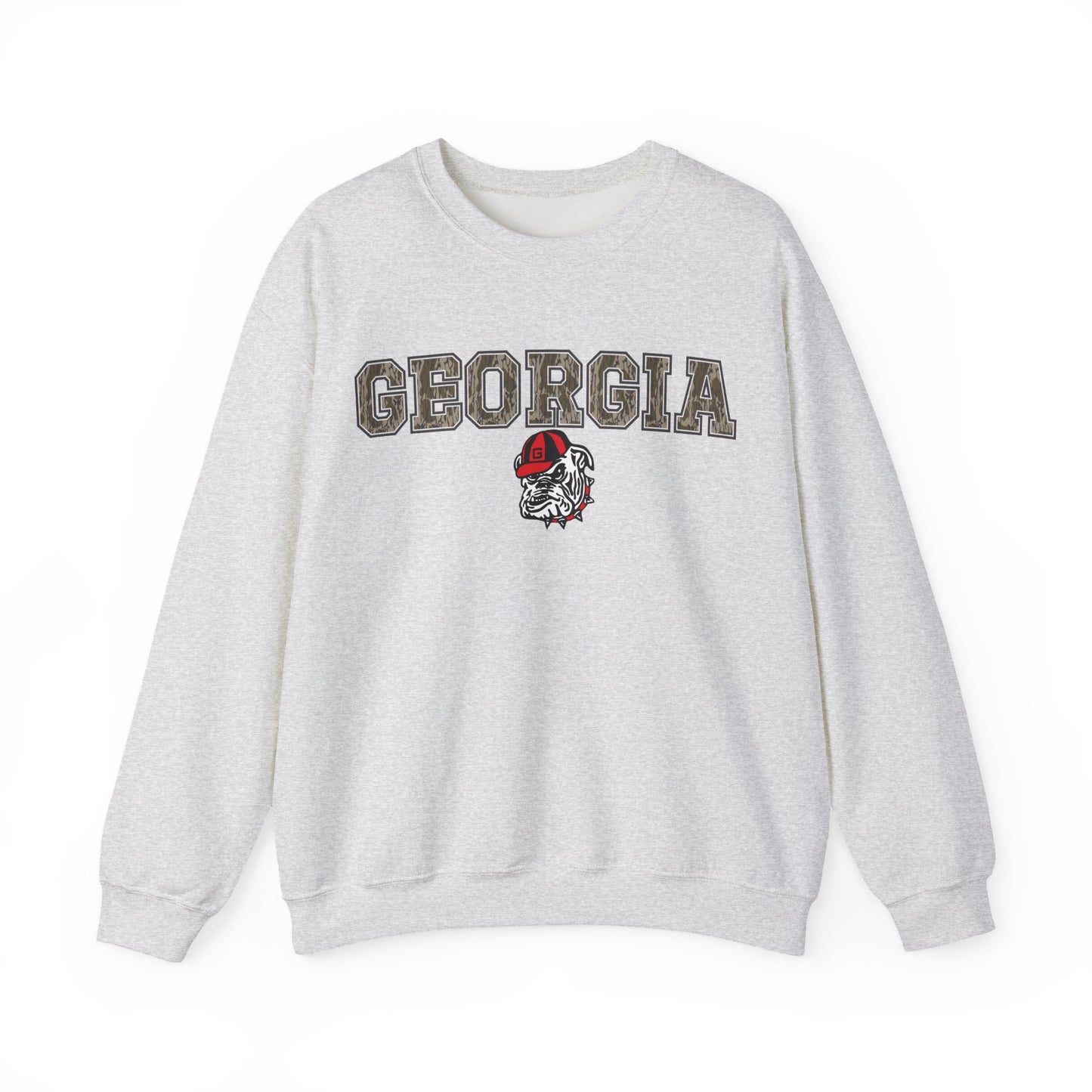 Camo Georgia Bulldog Crewneck Sweatshirt