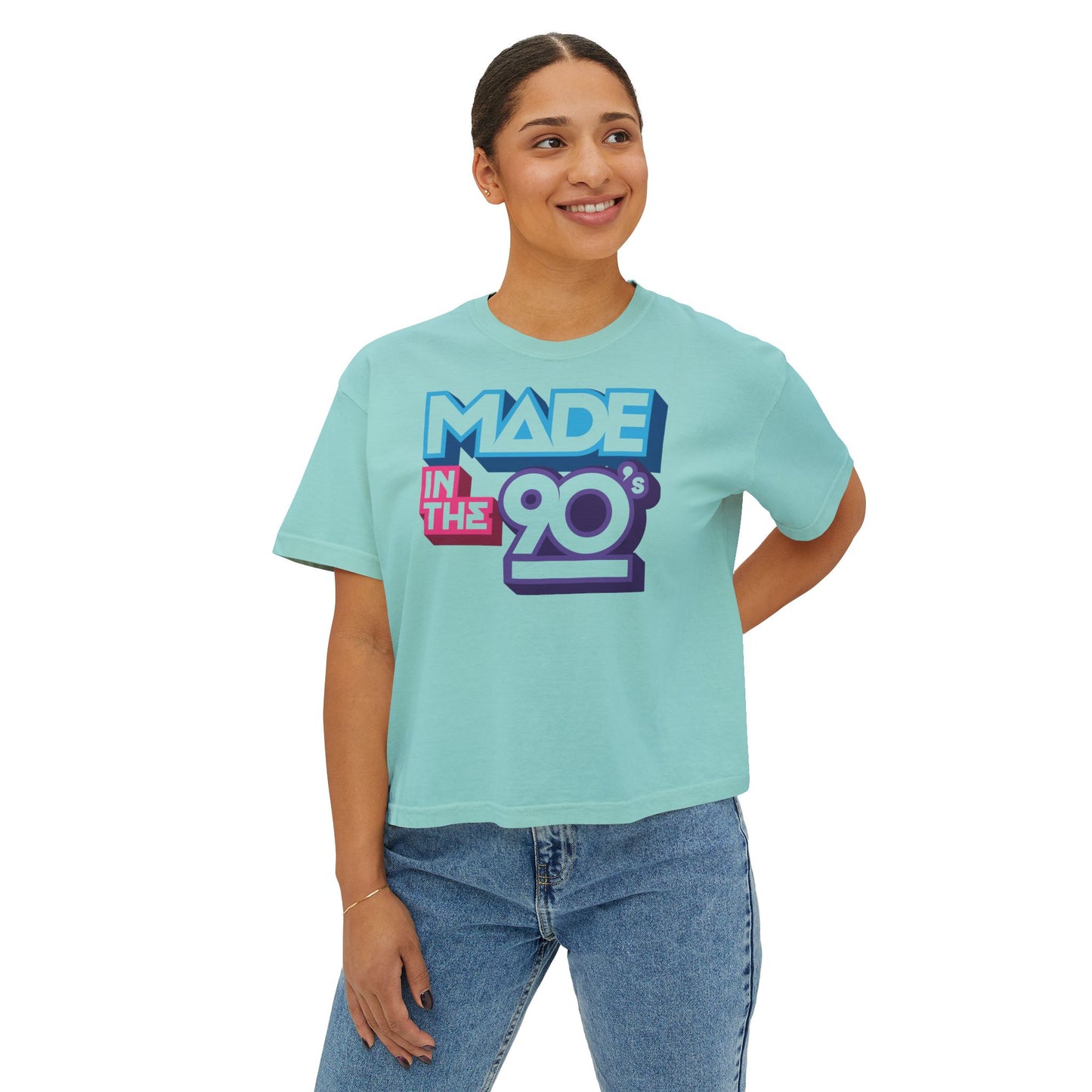 Made in the 90s Women's Boxy Tee