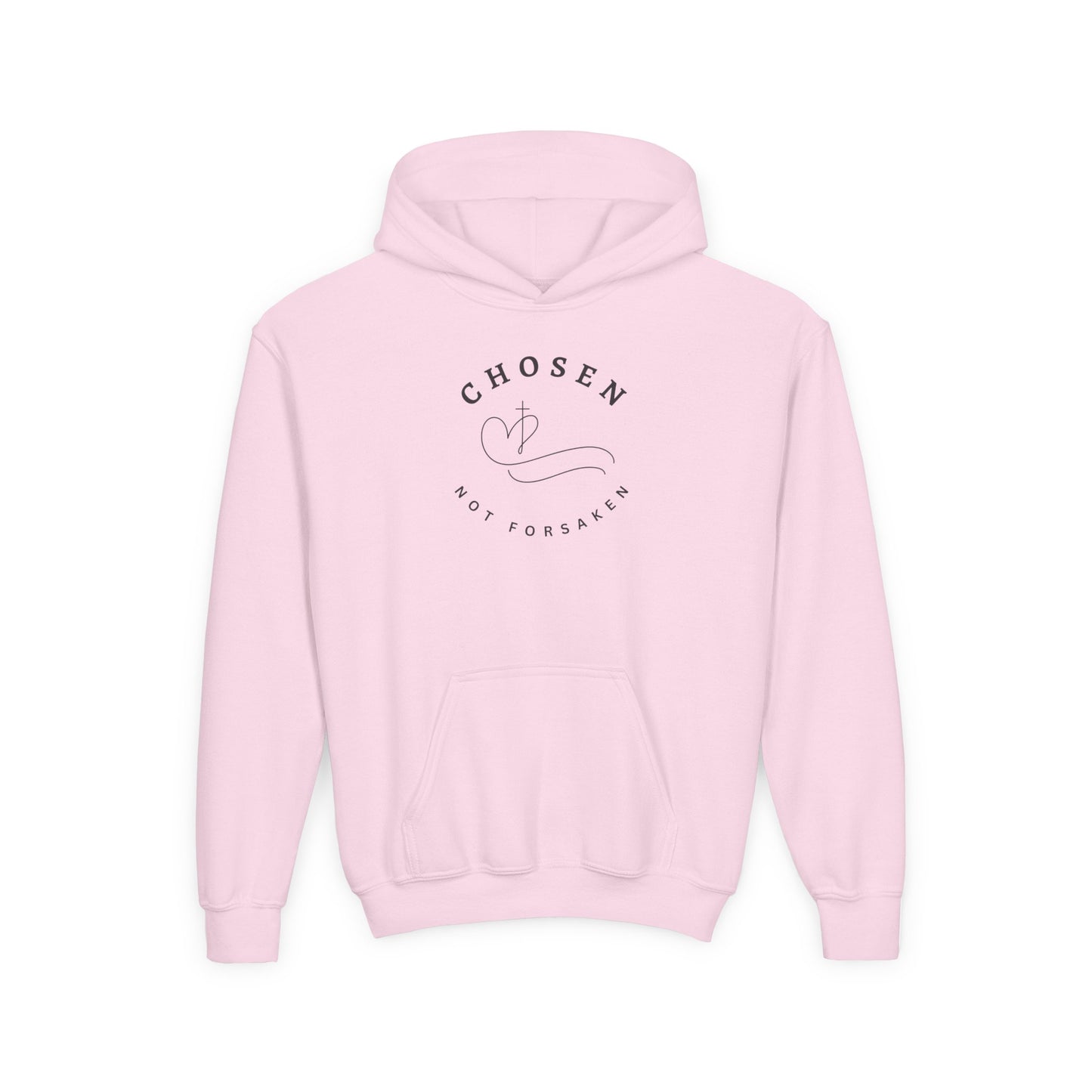 Chosen, Not Forsaken Youth Hooded Sweatshirt