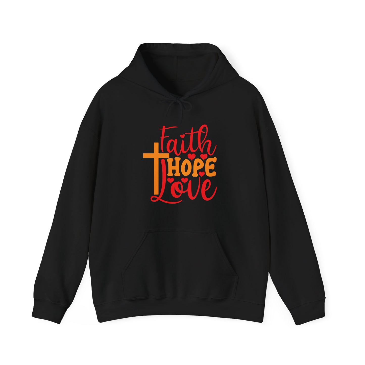 Faith, Hope, Love Hoodie