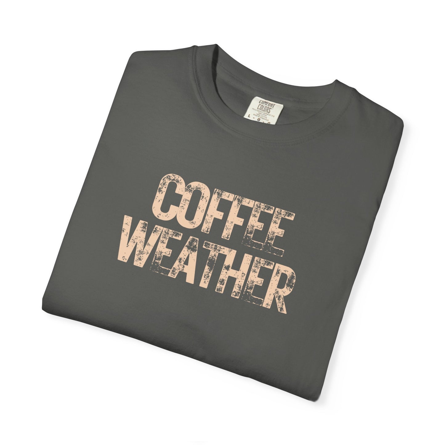 Coffee Weather Unisex Comfort Colors T-Shirt