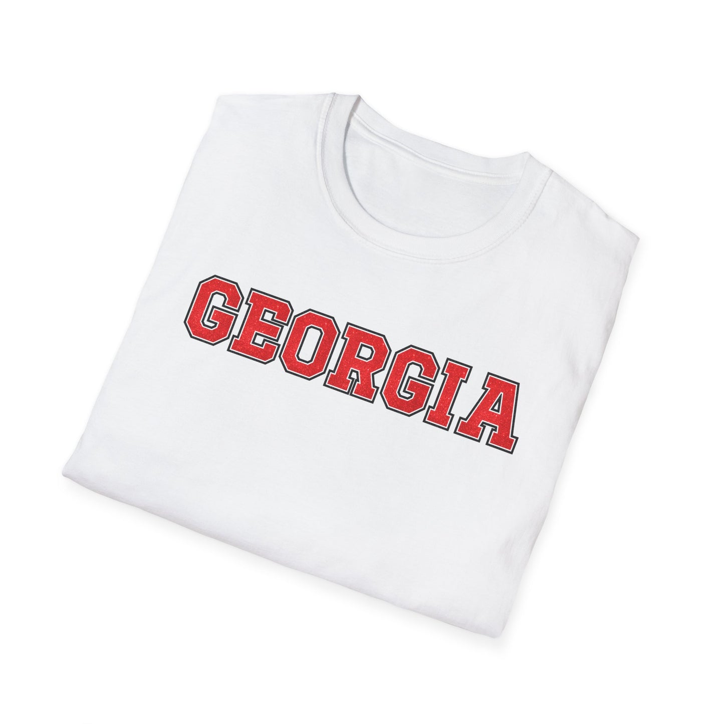 Glittery Georgia Softstyle T-Shirt