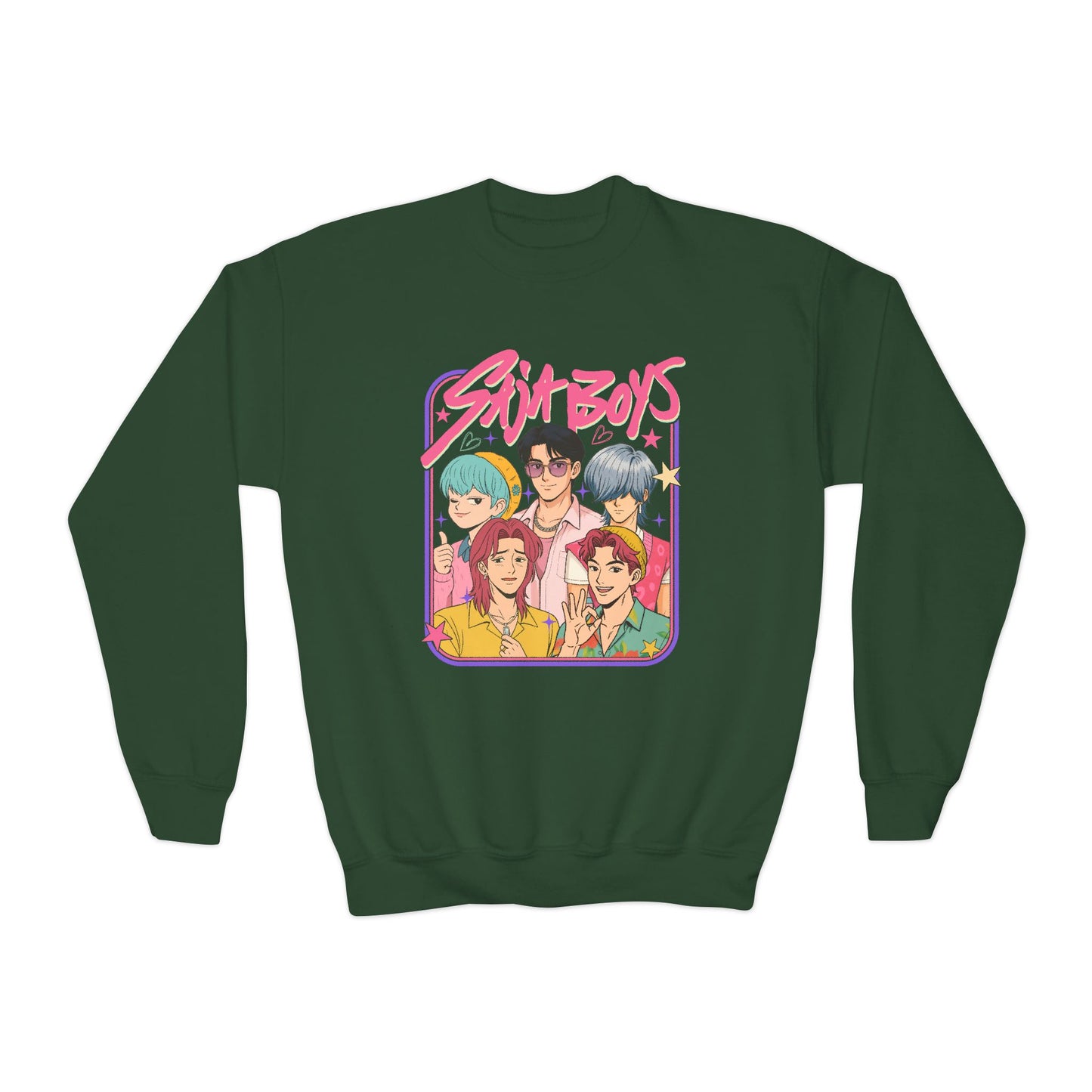 K-pop Saja boys Youth Crewneck Sweatshirt