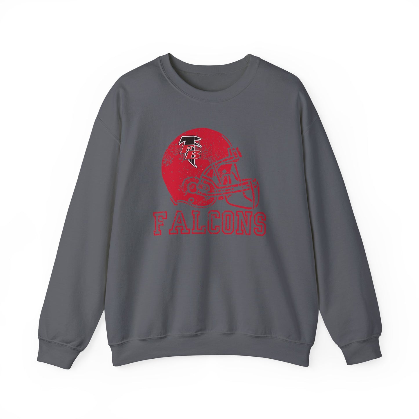 FB Falcons Helmet Sweatshirt