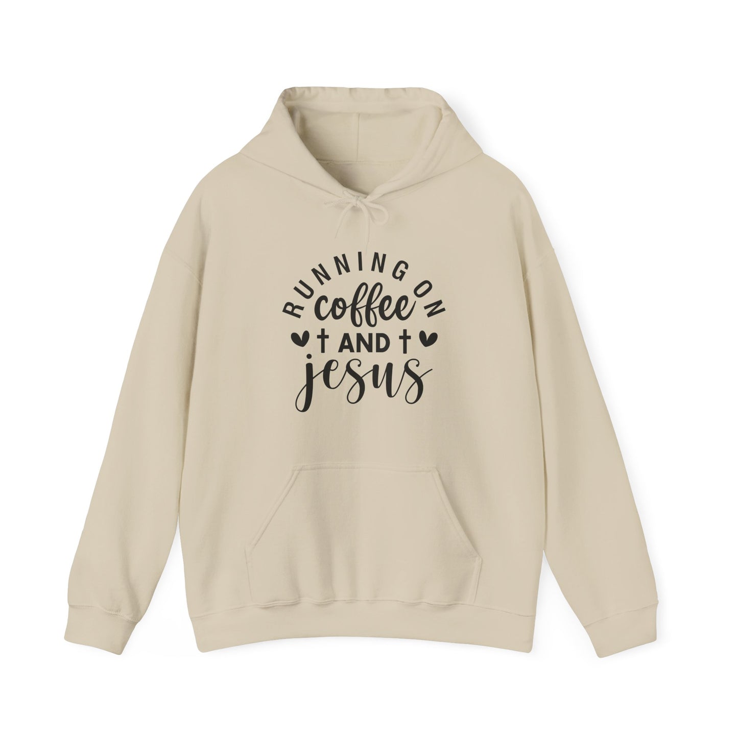 Running on Coffee and Jesus Hoodie