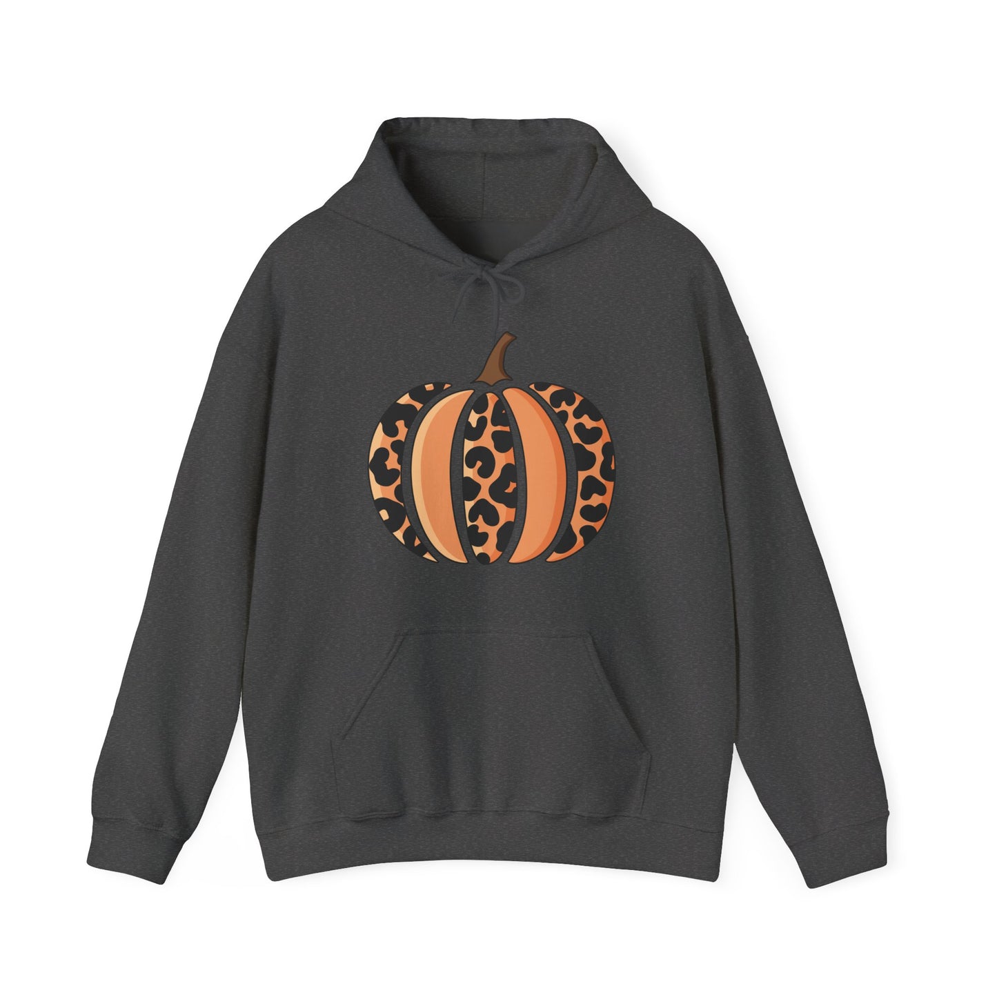 Leopard Print Pumpkin Hoodie