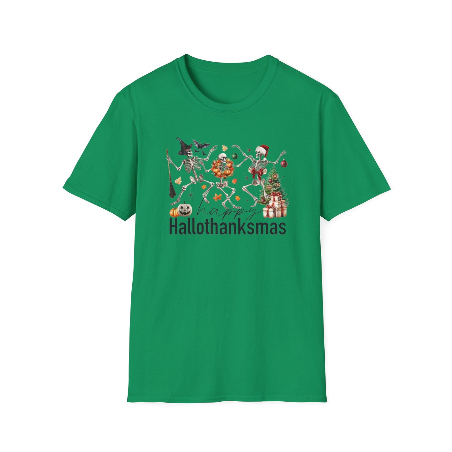 Happy Hallothanksmas Skeleton T-Shirt