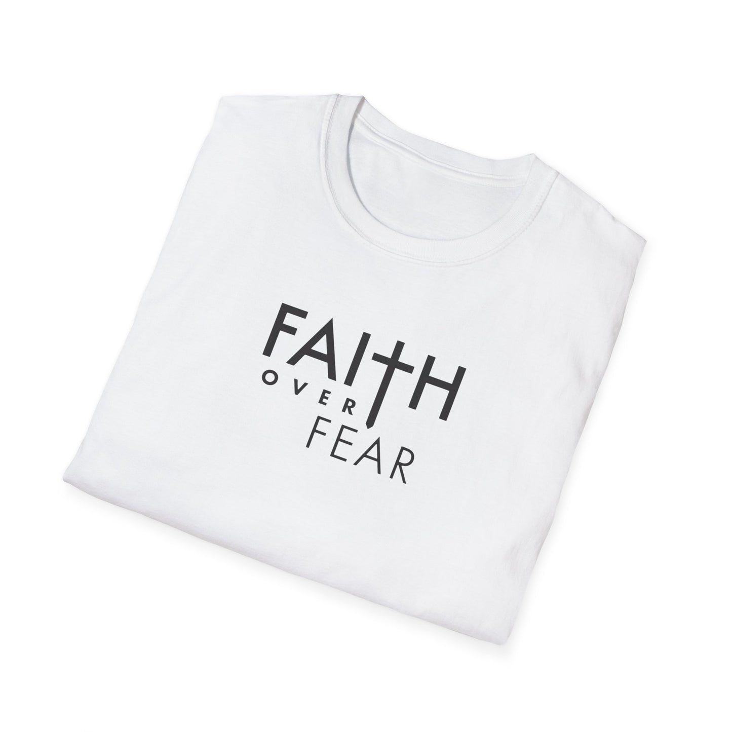 Faith Over Fear Unisex Softstyle T-Shirt