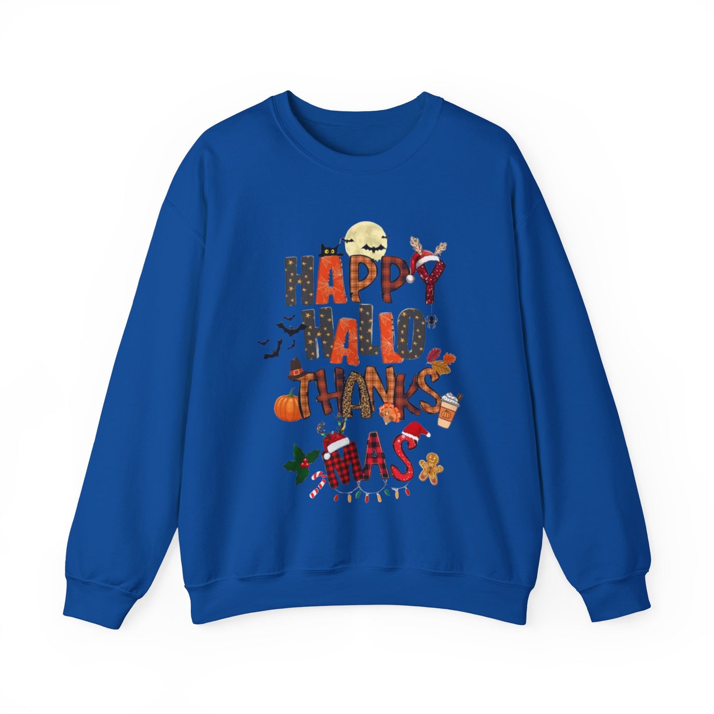Happy Hallothanksmas Crewneck Sweatshirt