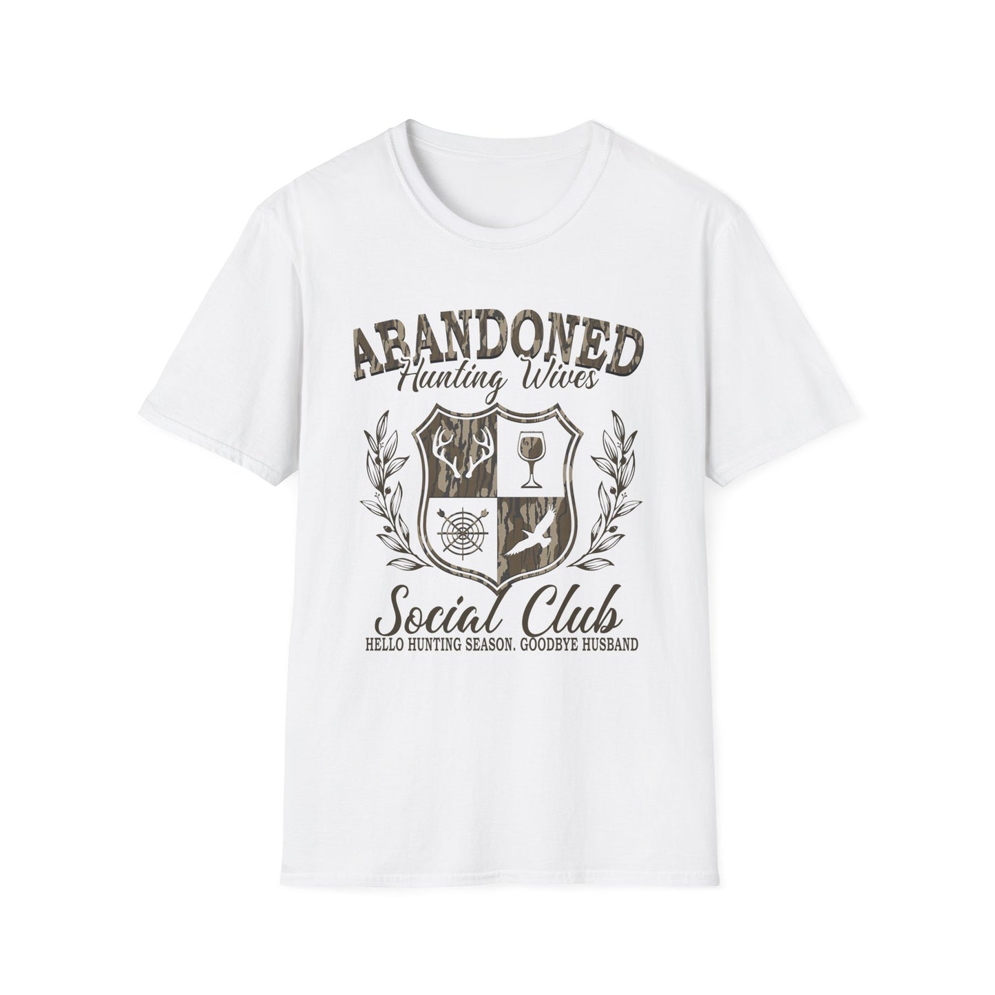 Abandoned Hunting Wives Club T-Shirt