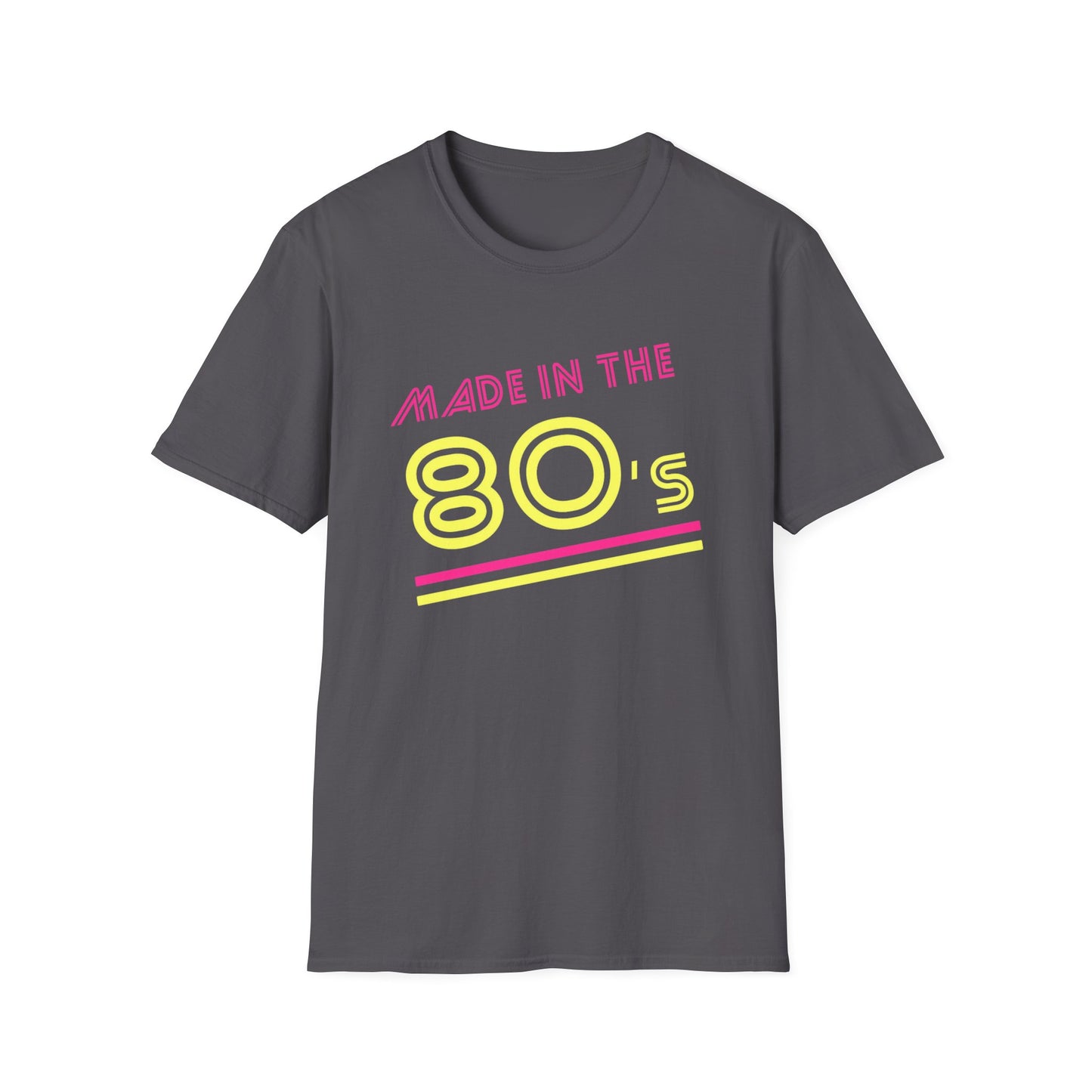 Made in the 80's Neon Unisex T-Shirt