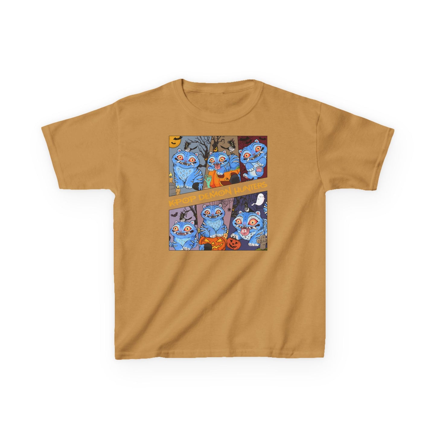 K-Pop Demon Hunters Halloween Kids Tee