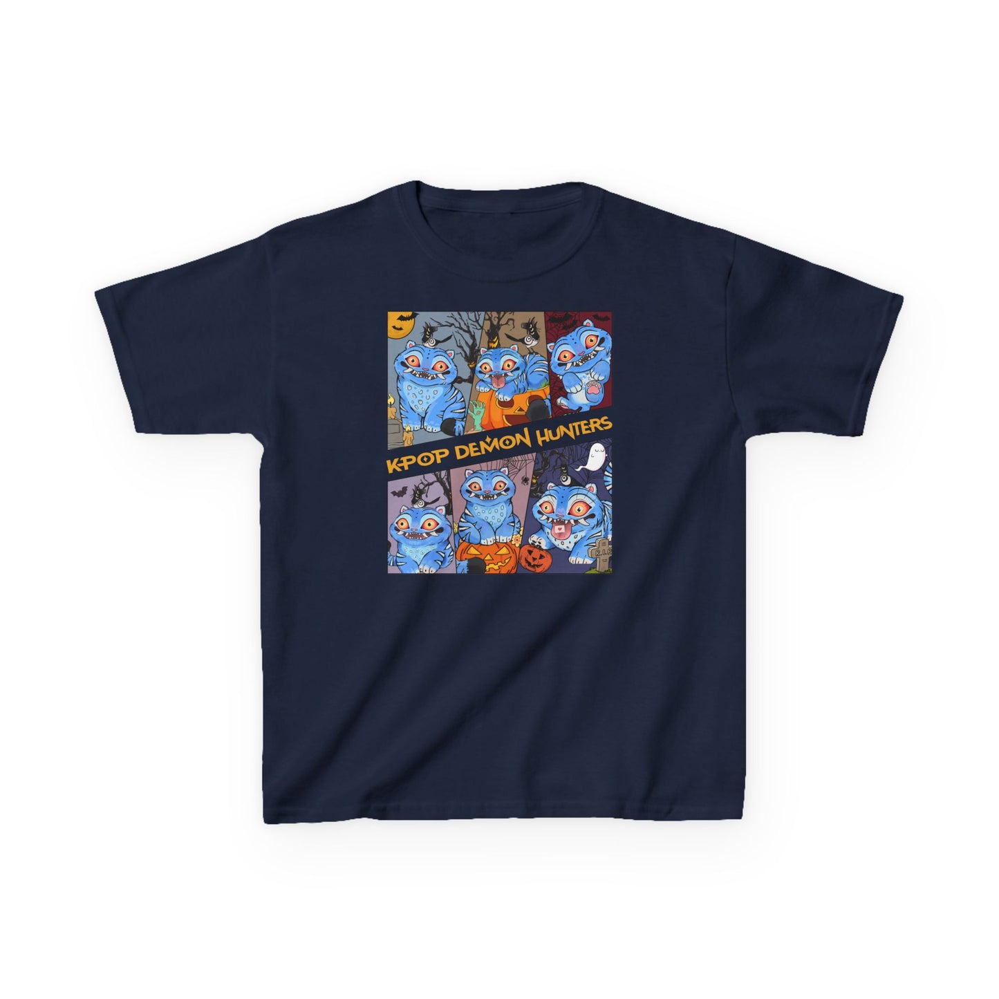 K-Pop Demon Hunters Halloween Kids Tee