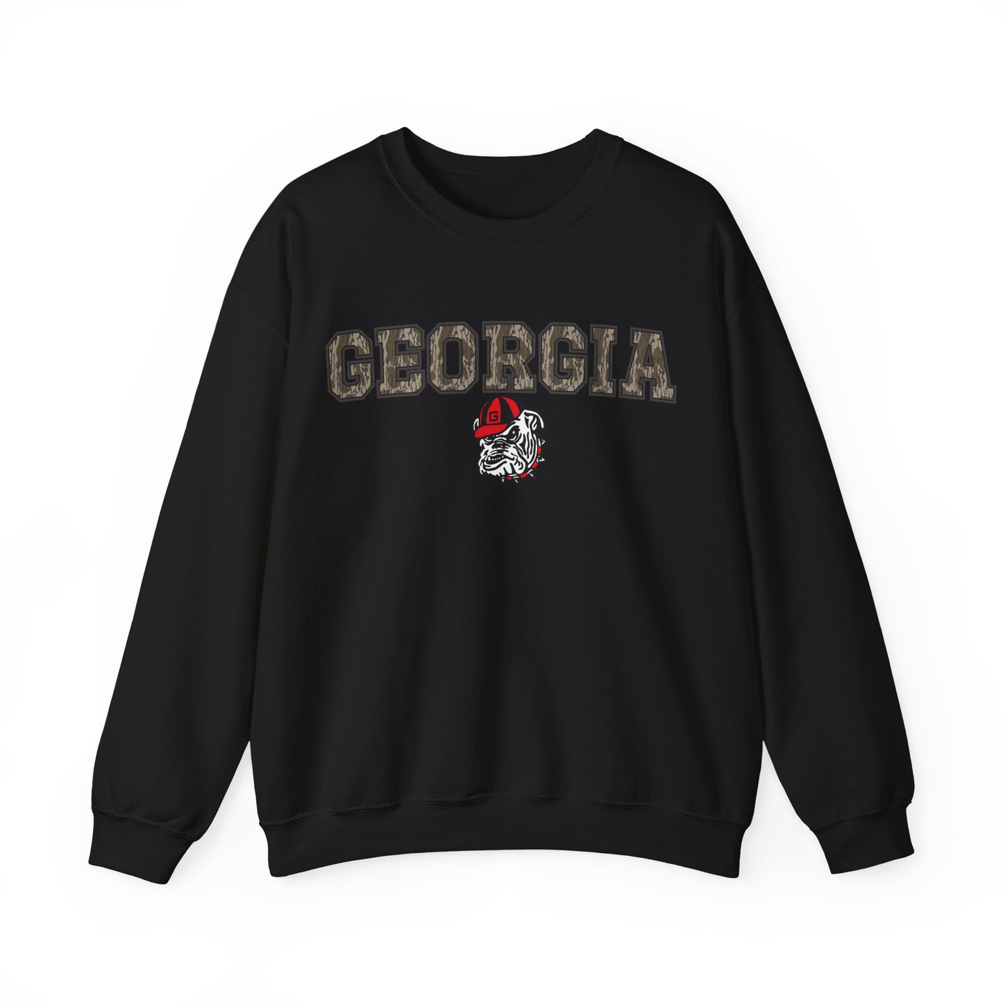 Camo Georgia Bulldog Crewneck Sweatshirt