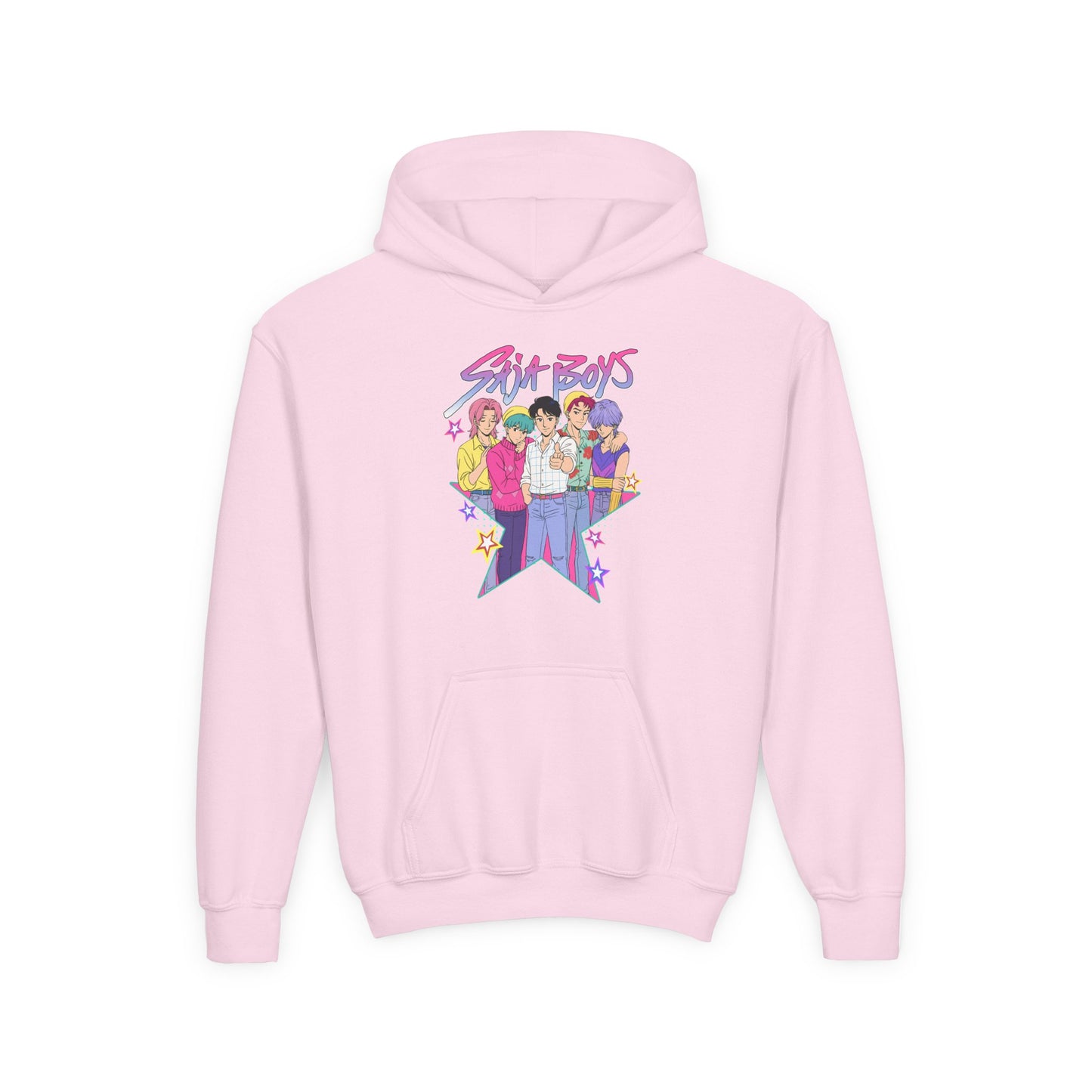 K-Pop Saja Boys Star Youth Hooded Sweatshirt