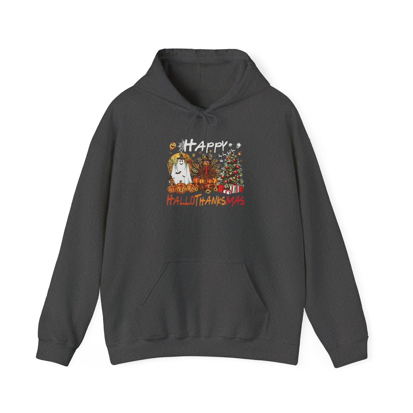 Happy Hallothanksmas Characters Hoodie
