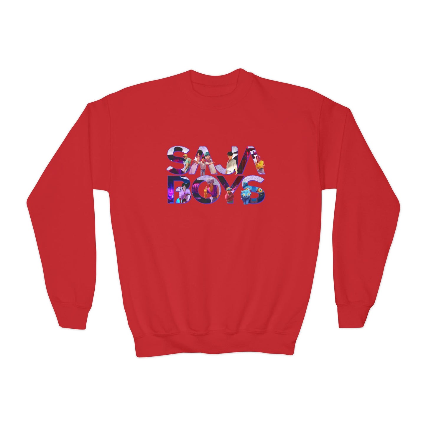 K-Pop Saja Boys Words Youth Crewneck Sweatshirt