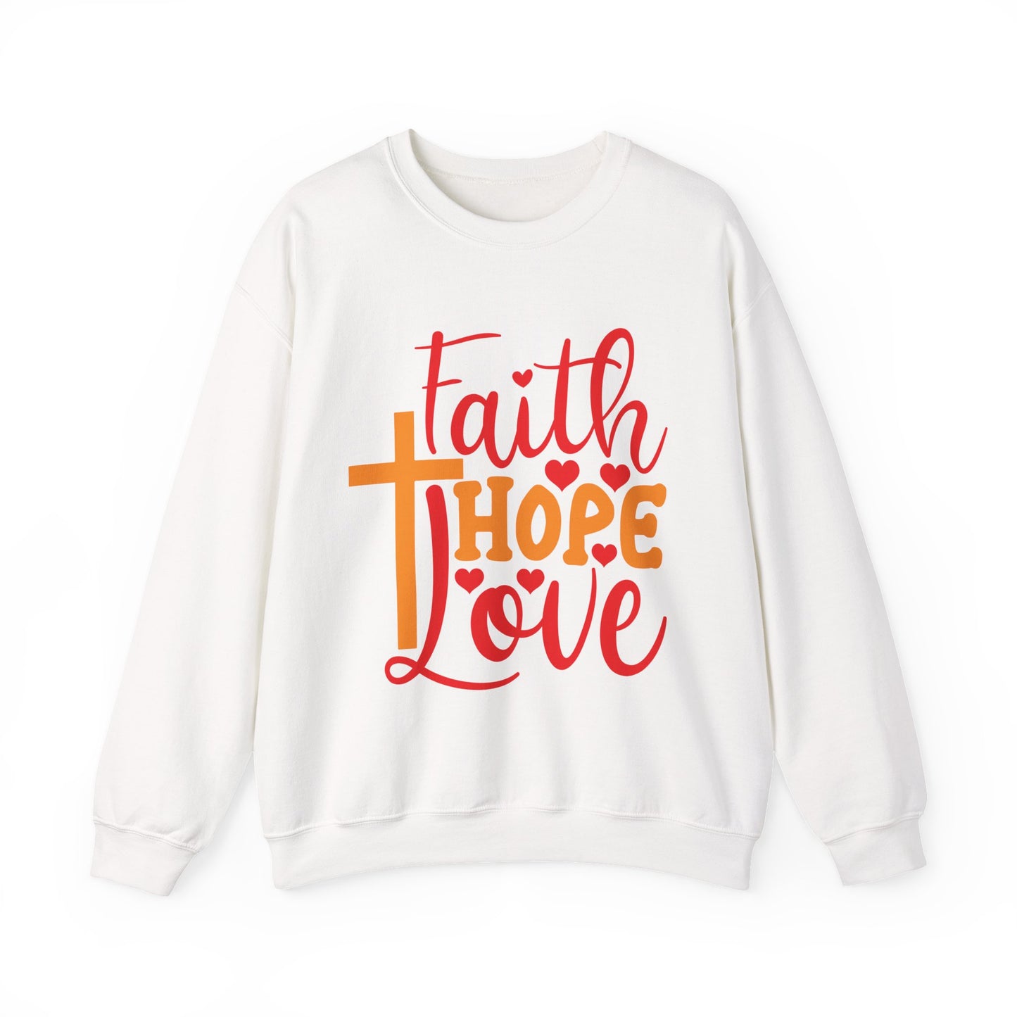 Faith Hope Love Crewneck Sweatshirt