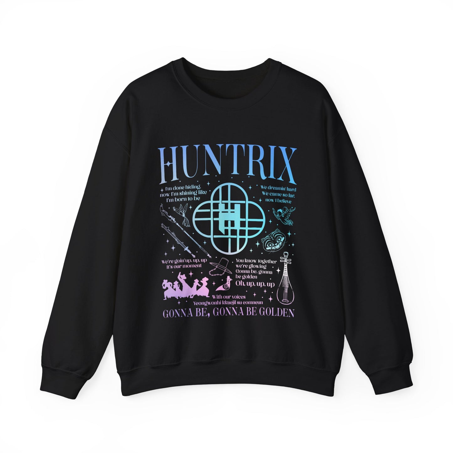 Kpop HUNTRIX Crewneck Sweatshirt