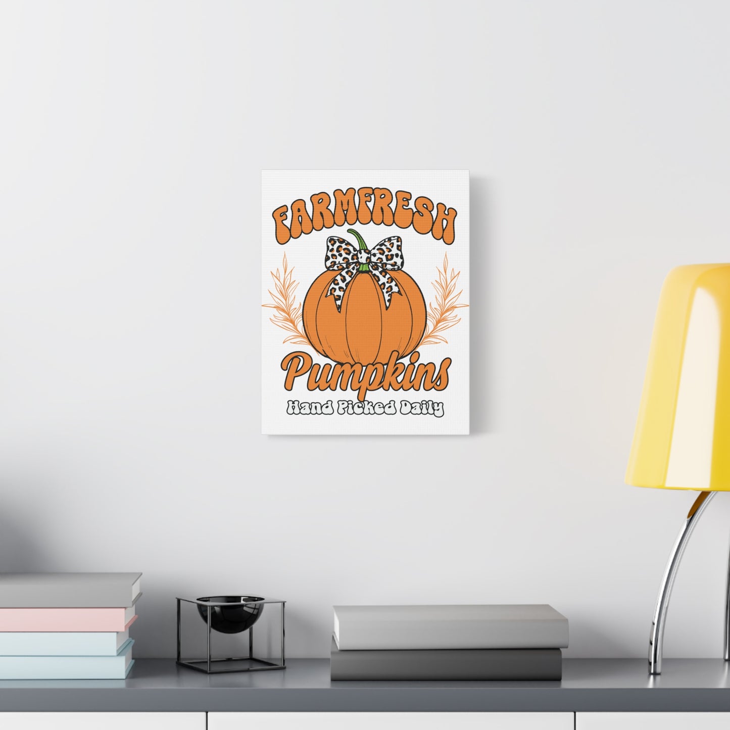 Farm Fresh Pumpkins Canvas