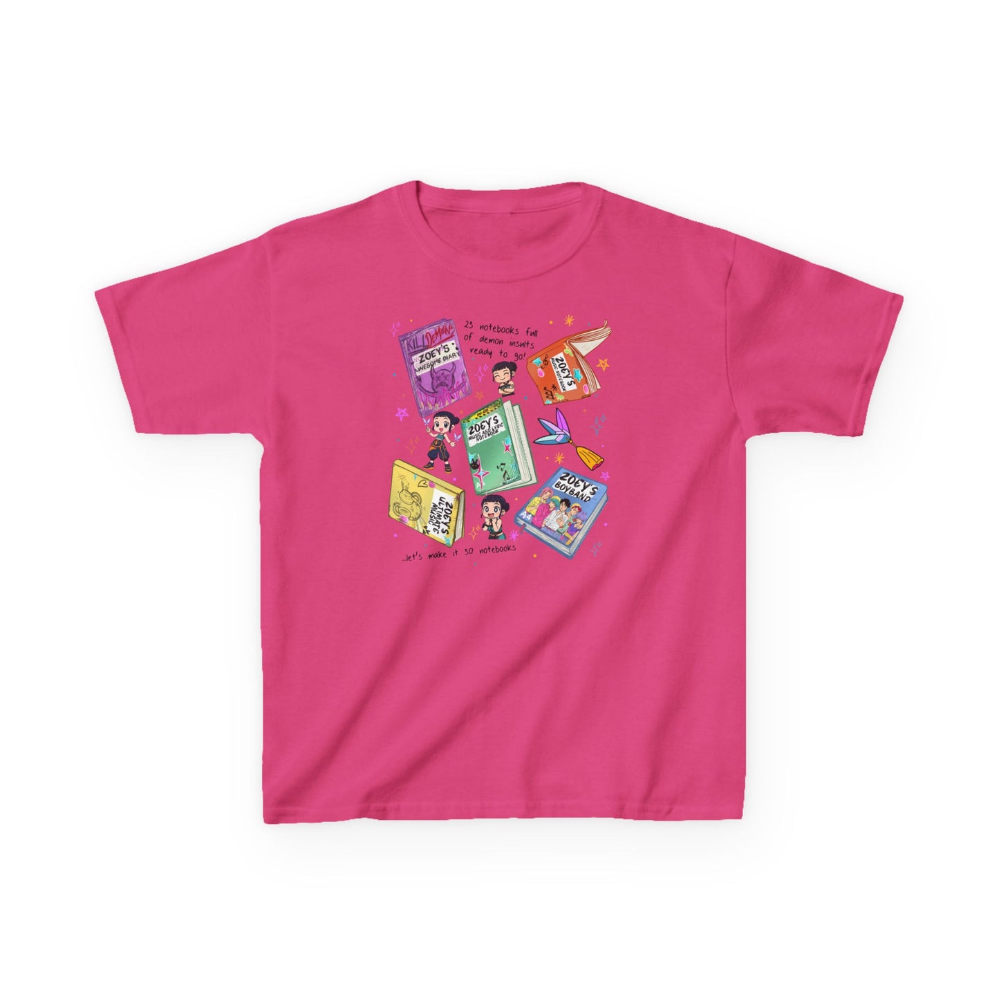 K-Pop Zoe's Books Kids Tee