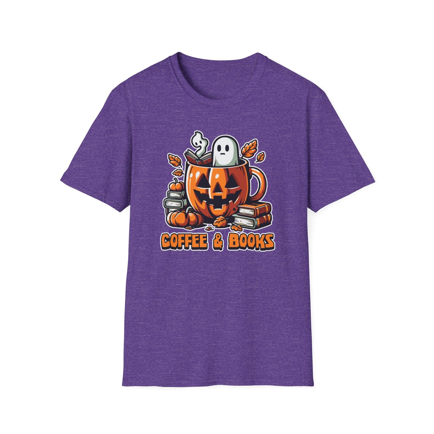 Halloween Coffee & Books T-Shirt