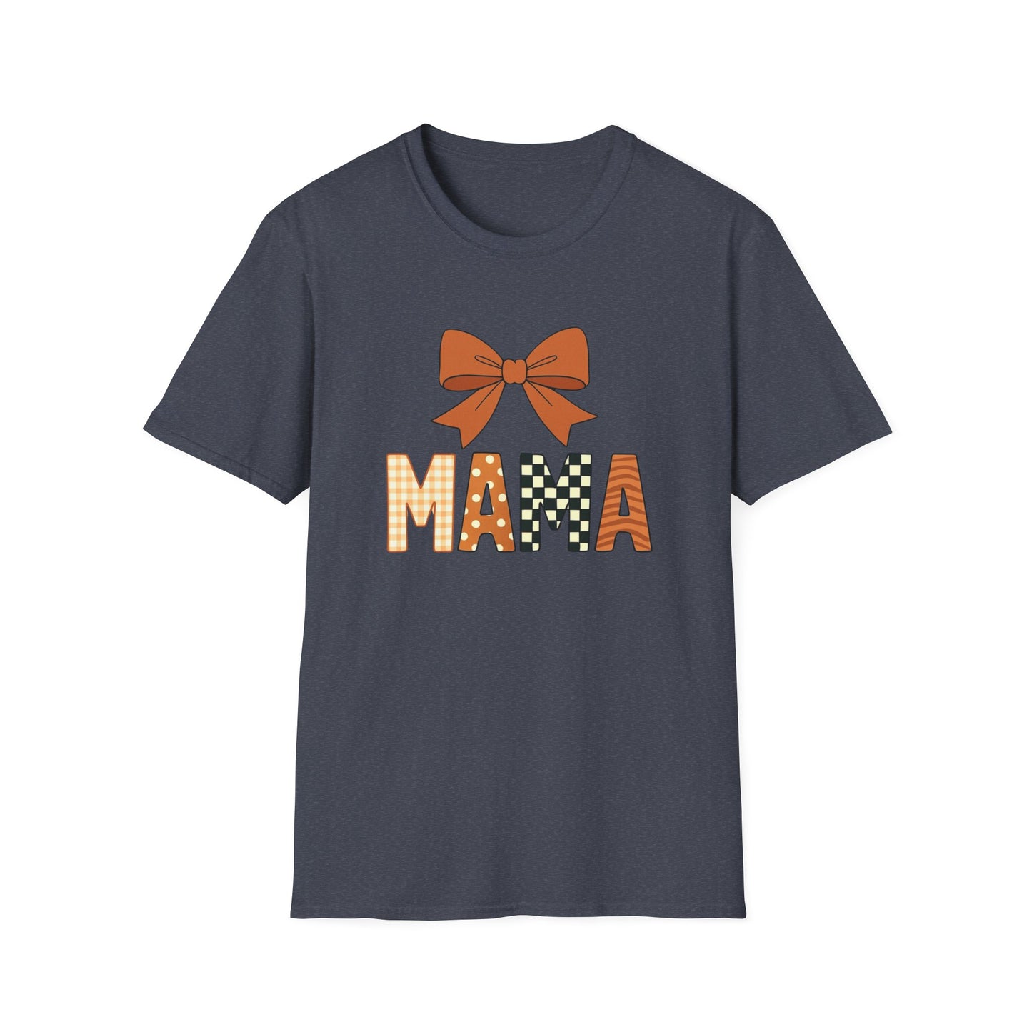 Mama Gingham Bow T-Shirt