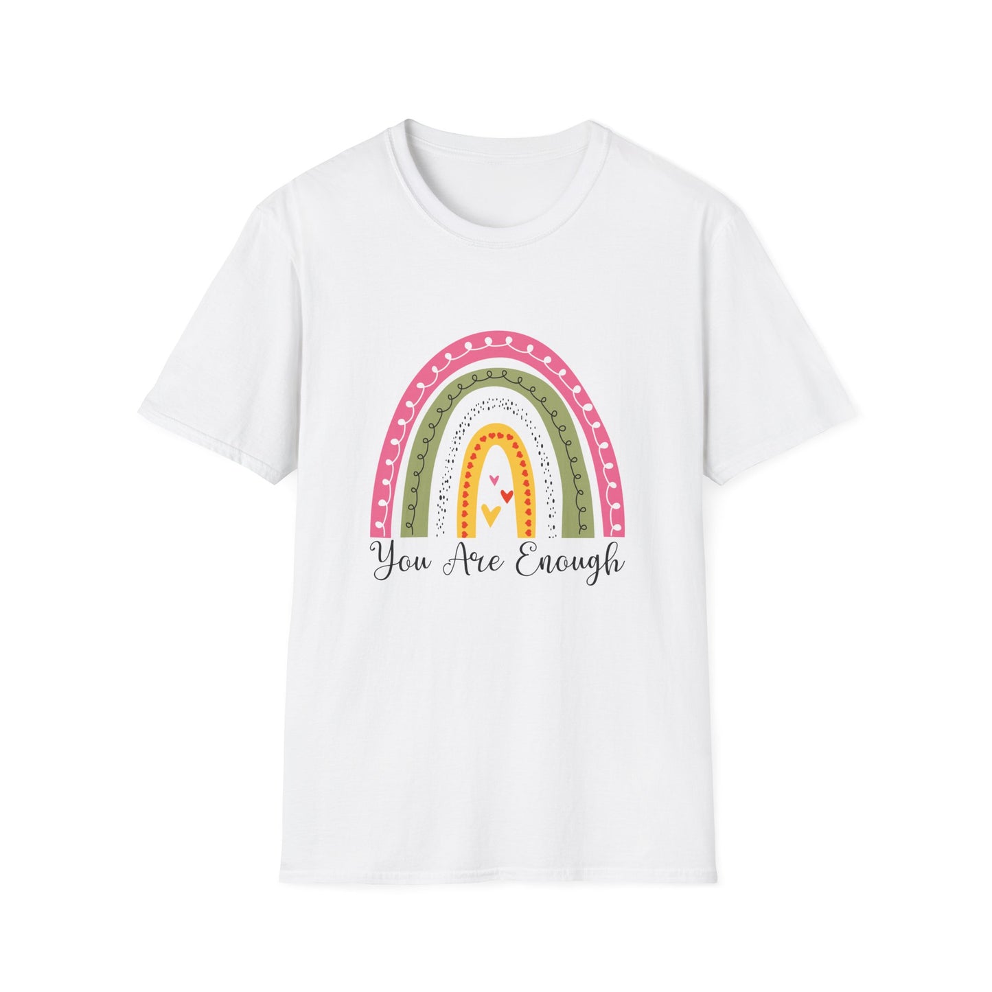 You Are Enough Rainbow T-Shirt