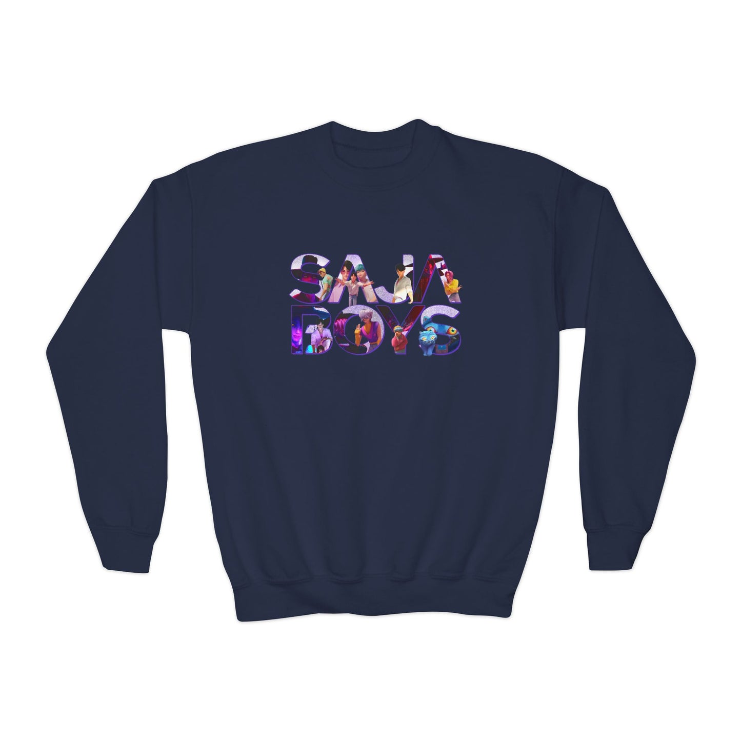 K-Pop Saja Boys Words Youth Crewneck Sweatshirt