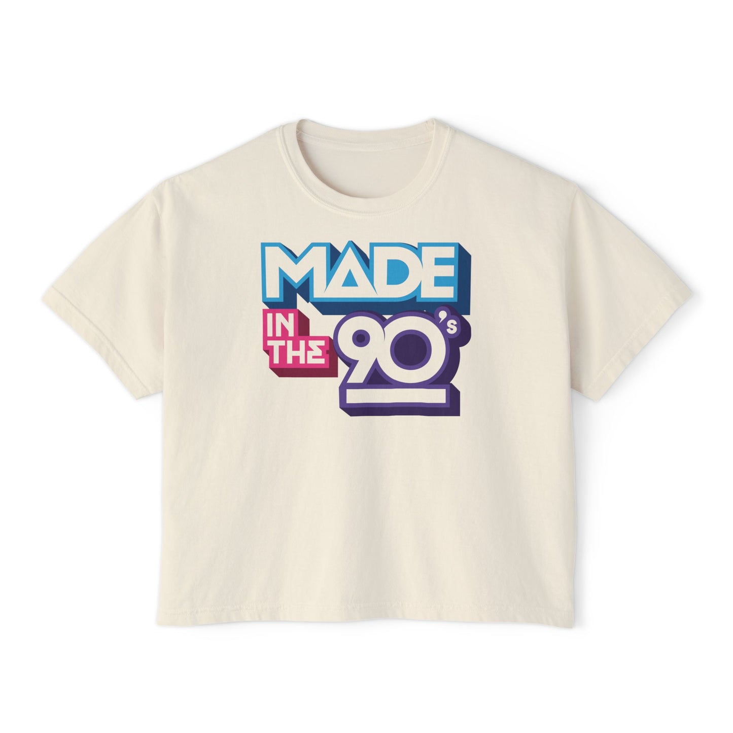 Made in the 90s Women's Boxy Tee