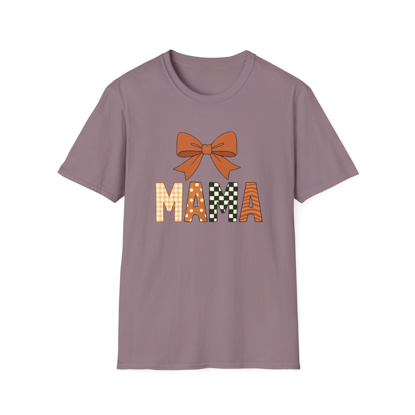 Mama Gingham Bow T-Shirt