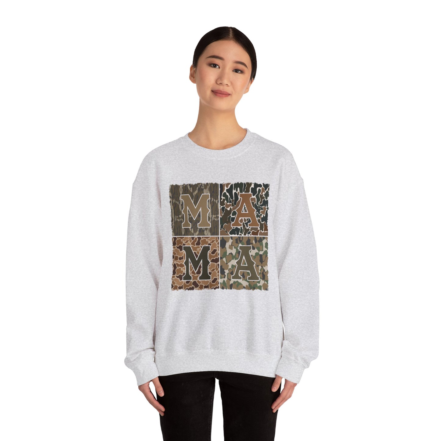 Camo Mama Block Sweatshirt
