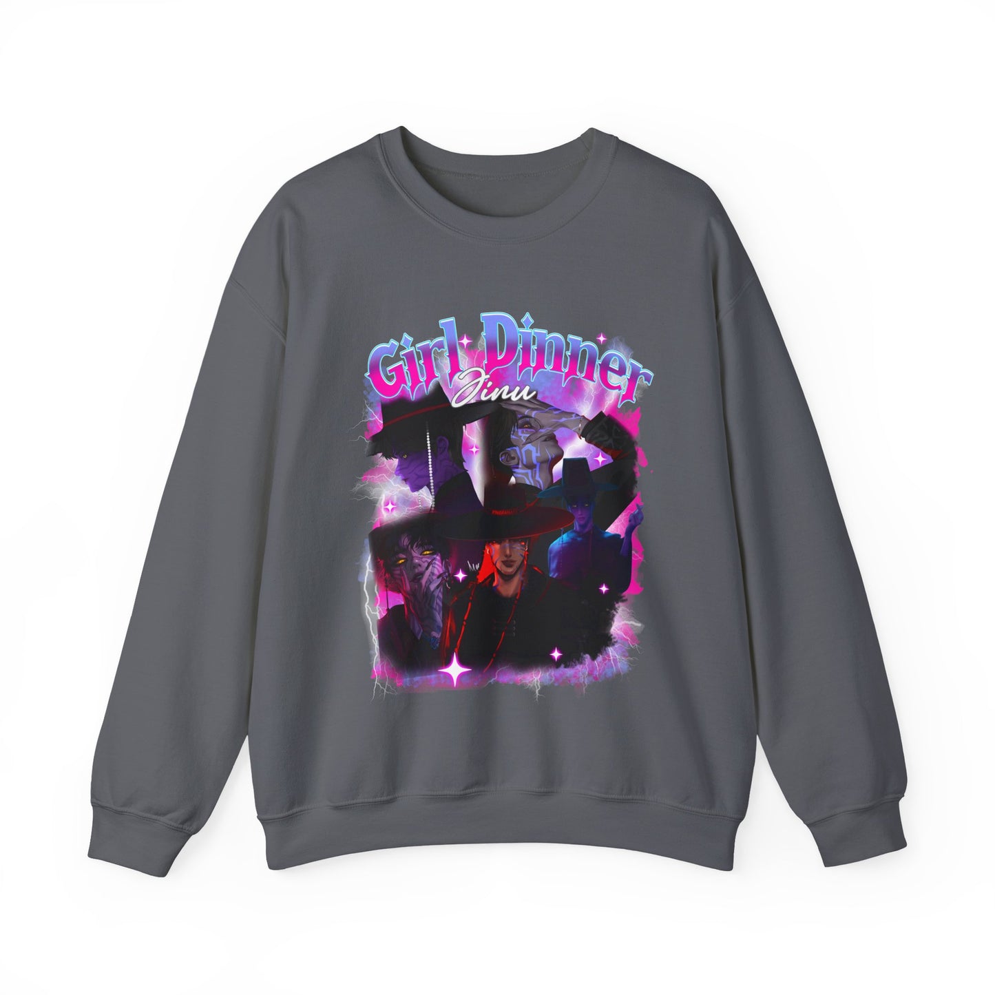 Kpop Girl Dinner Jinu Crewneck Sweatshirt