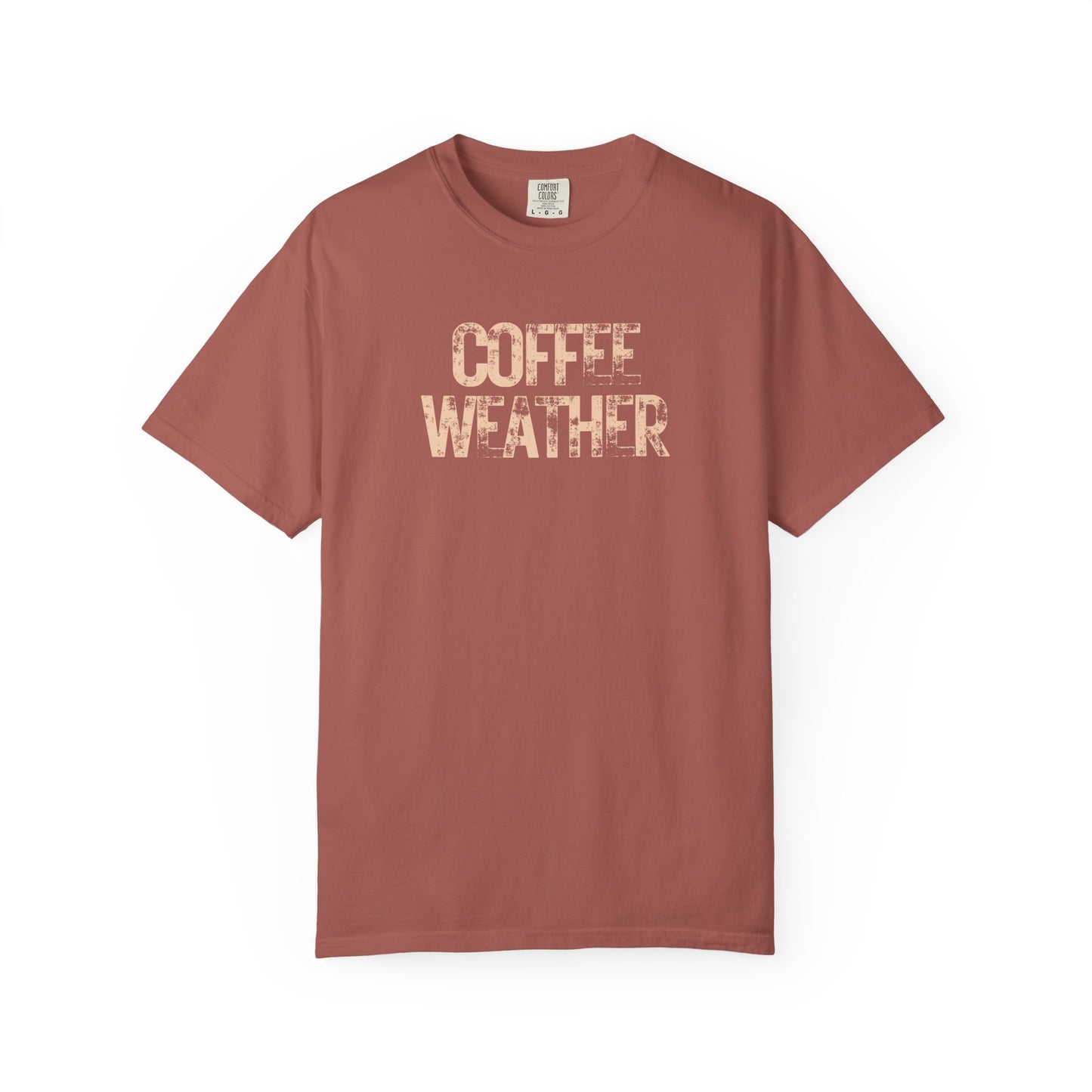 Coffee Weather Unisex Comfort Colors T-Shirt