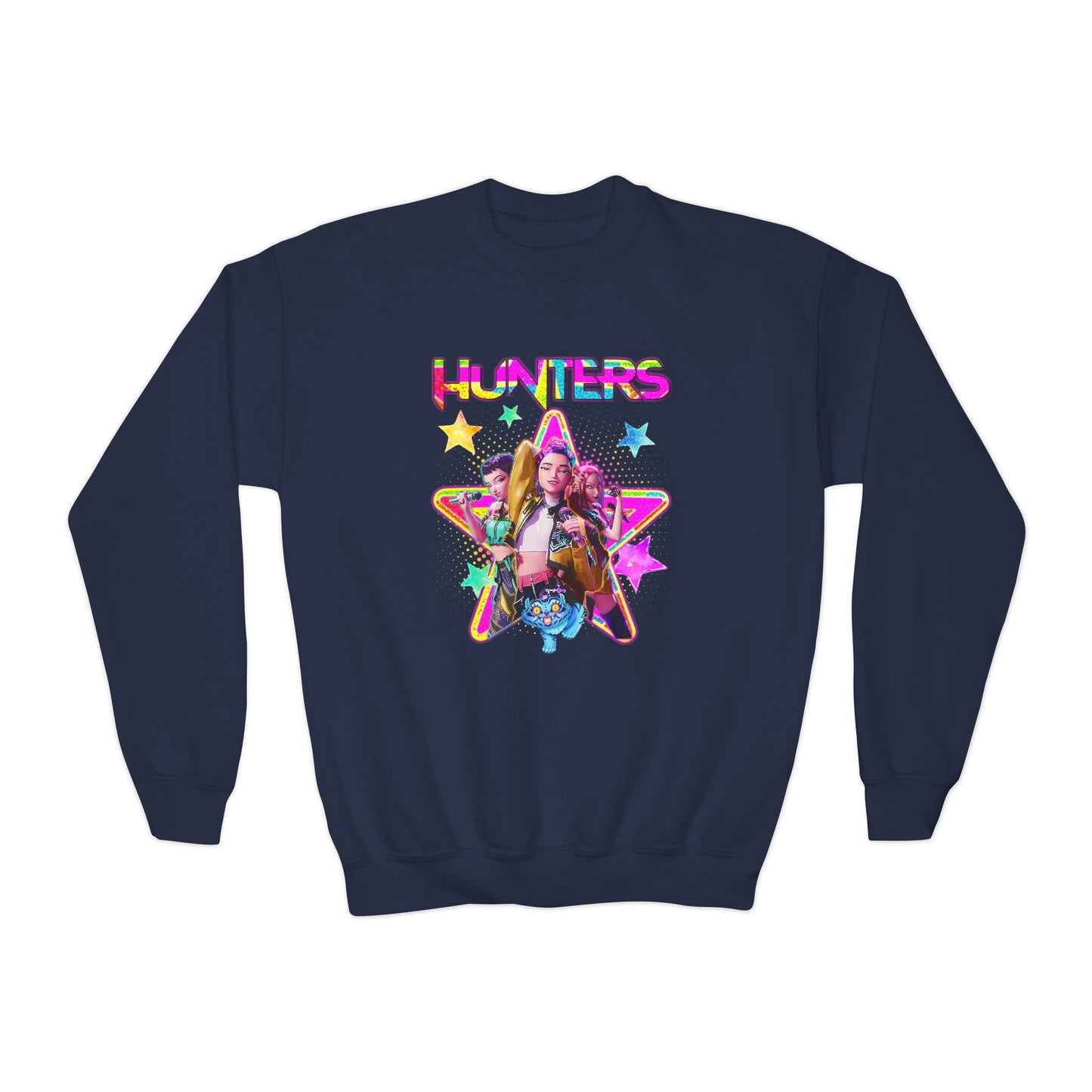 Kpop Hunters Youth Crewneck Sweatshirt