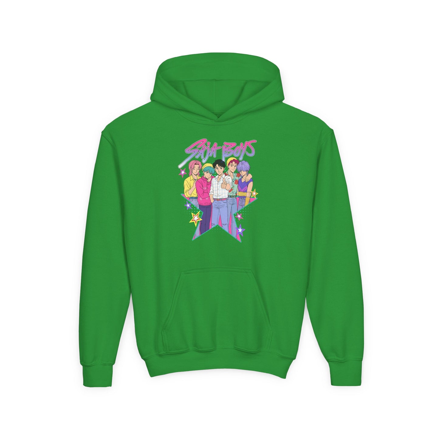 K-Pop Saja Boys Star Youth Hooded Sweatshirt