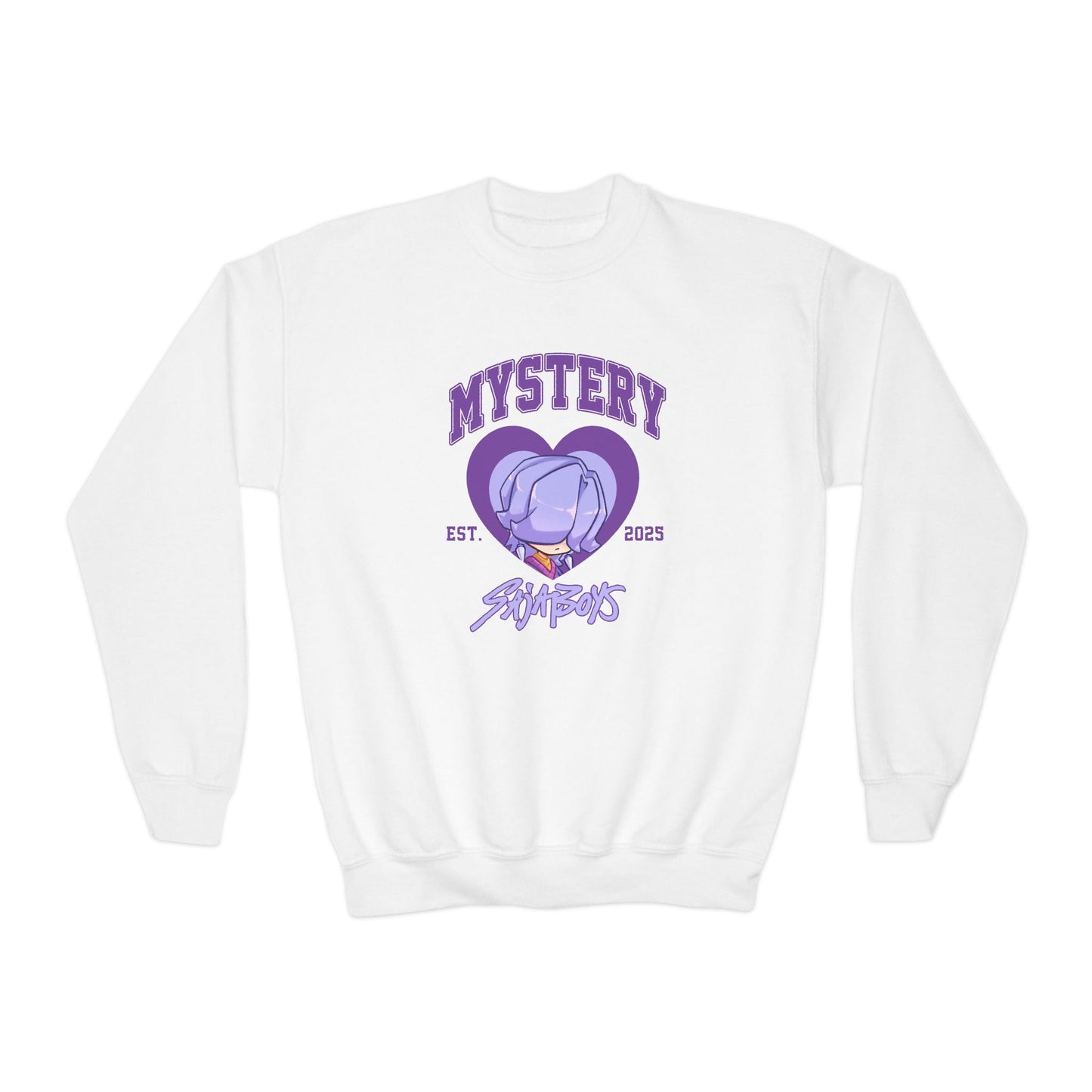 Kpop Mystery Heart Youth Crewneck Sweatshirt
