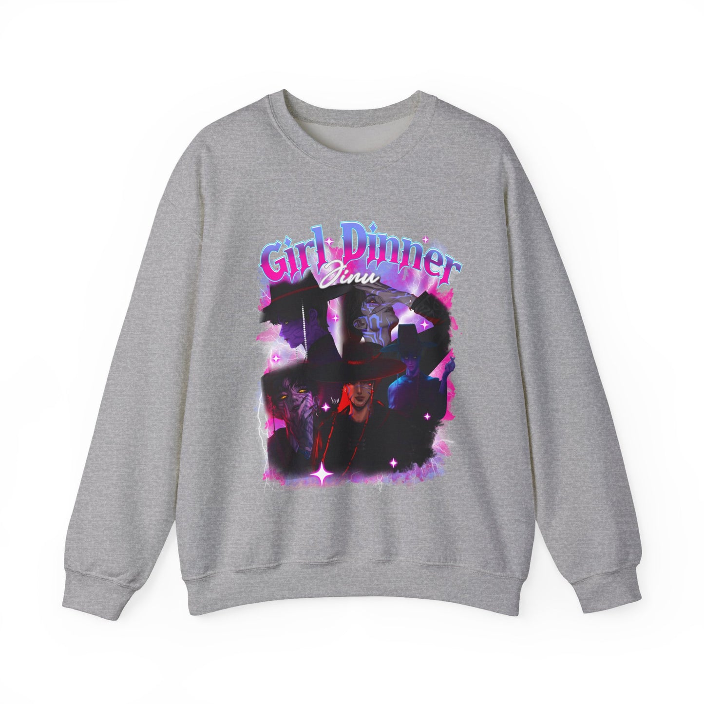 Kpop Girl Dinner Jinu Crewneck Sweatshirt