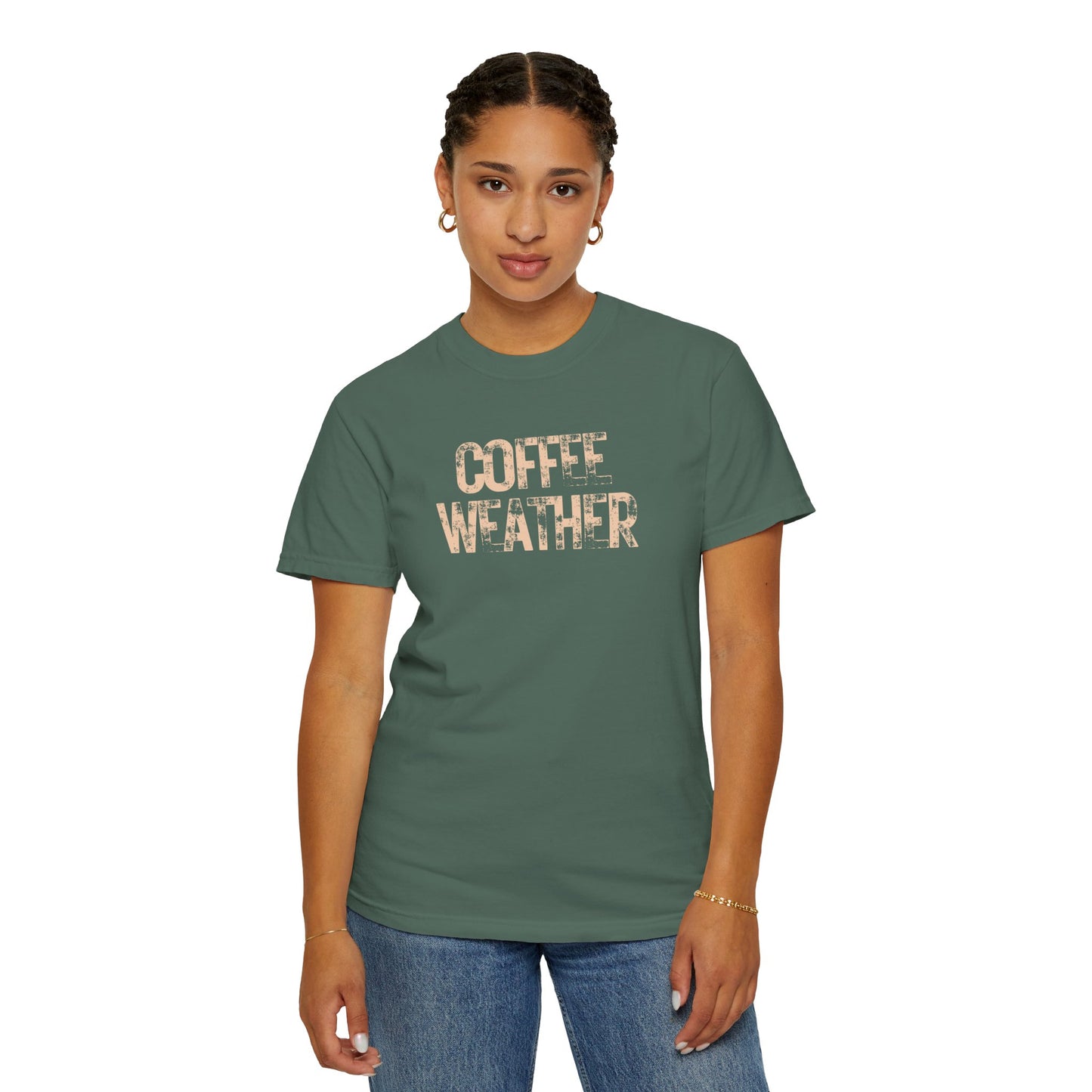 Coffee Weather Unisex Comfort Colors T-Shirt