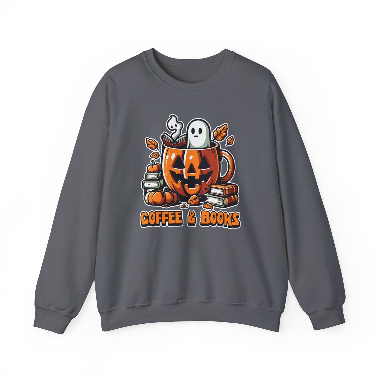 Halloween Coffee & Books Sweatshirt