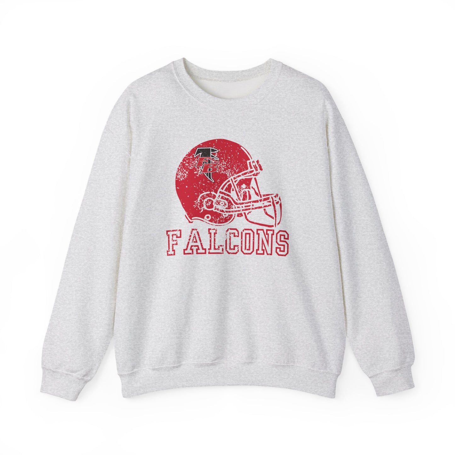 FB Falcons Helmet Crewneck Sweatshirt