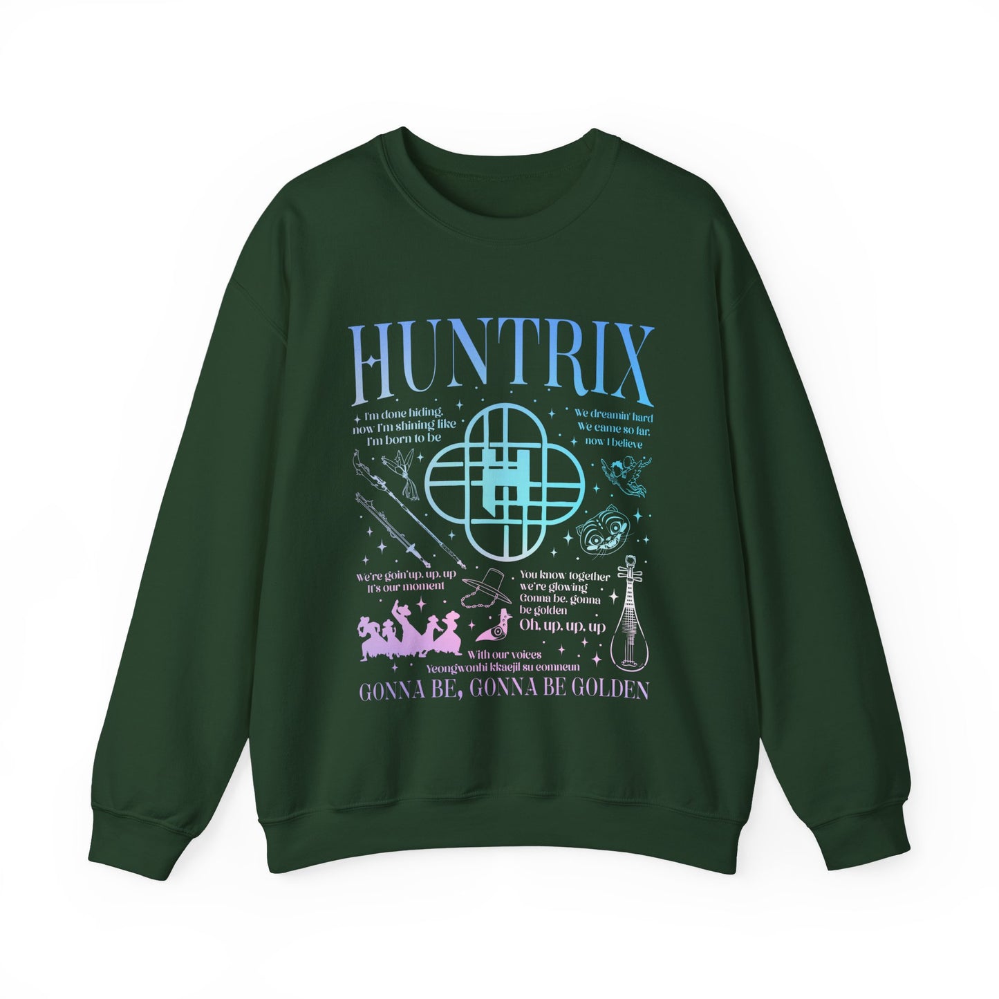 Kpop HUNTRIX Crewneck Sweatshirt
