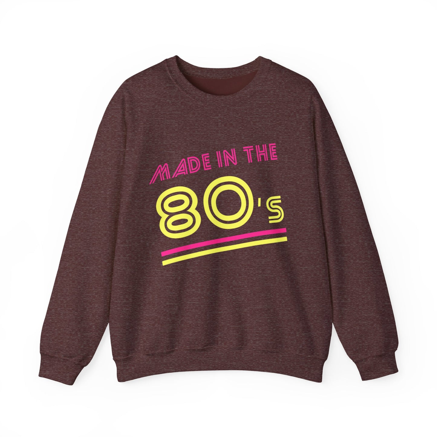 Made in the 80's Neon Crewneck Sweatshirt