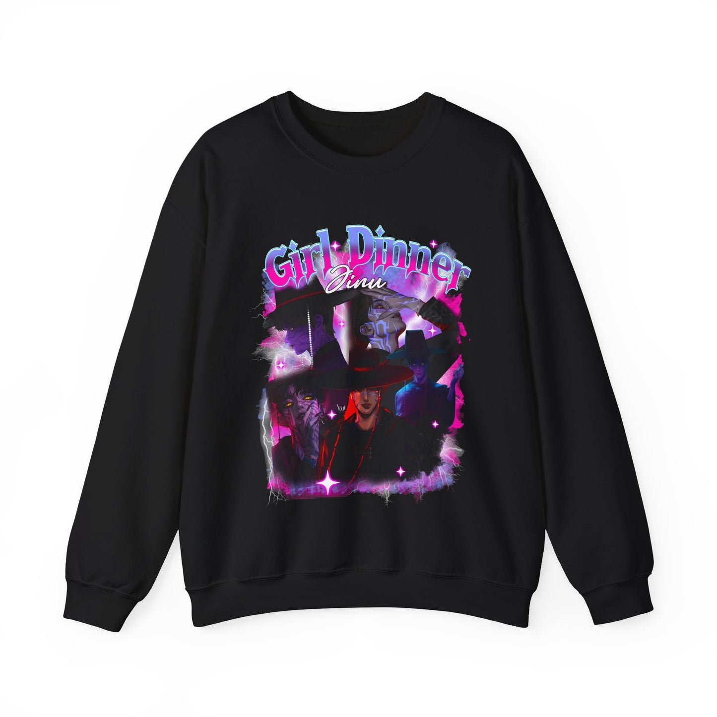 Kpop Girl Dinner Jinu Crewneck Sweatshirt