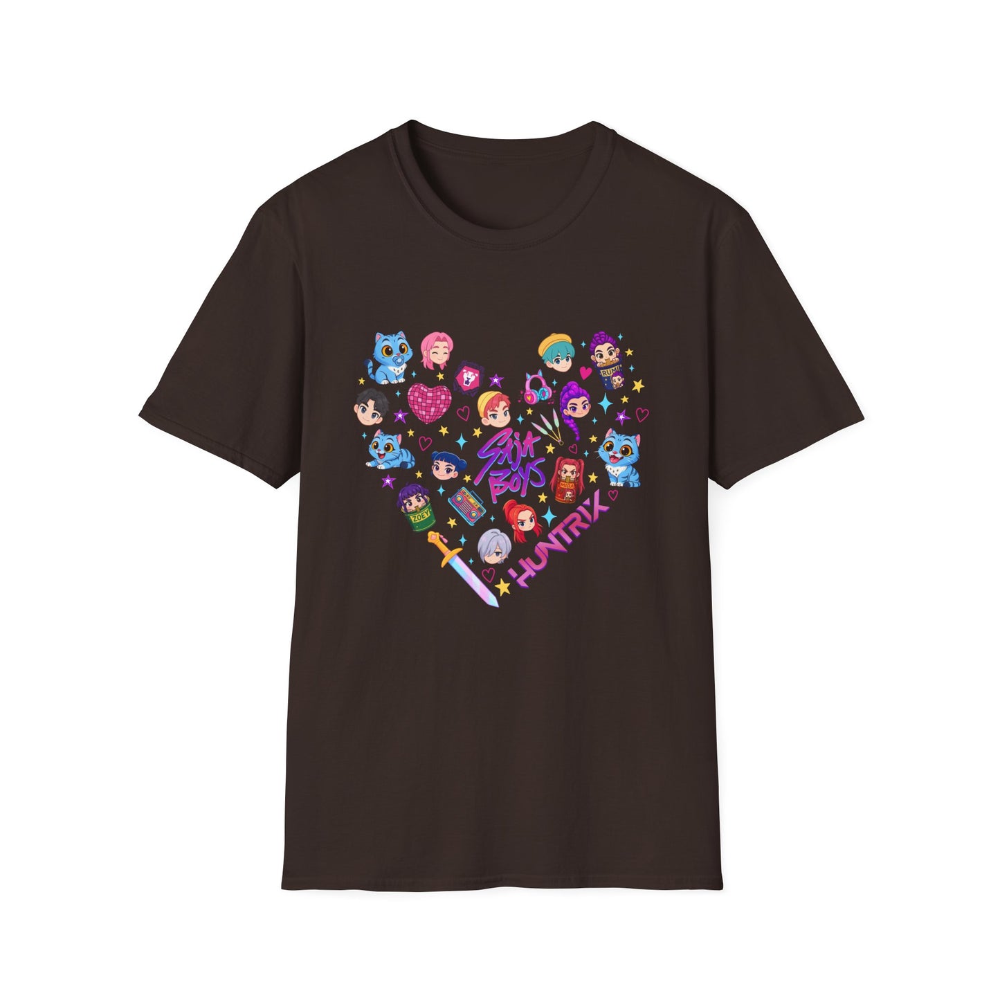 Kpop Character Heart Unisex T-Shirt