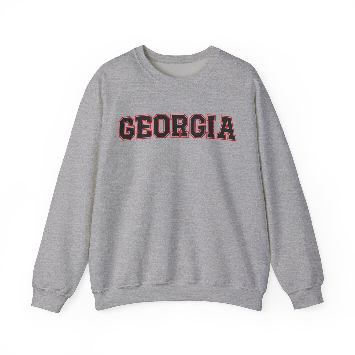 Glittery Black Georgia Crewneck Sweatshirt